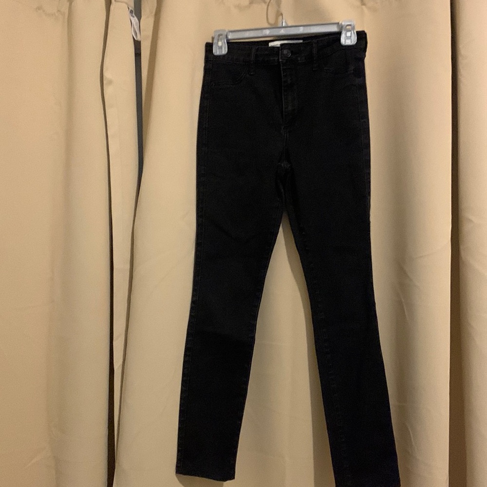 Abercombie and Fitch high rise jeans